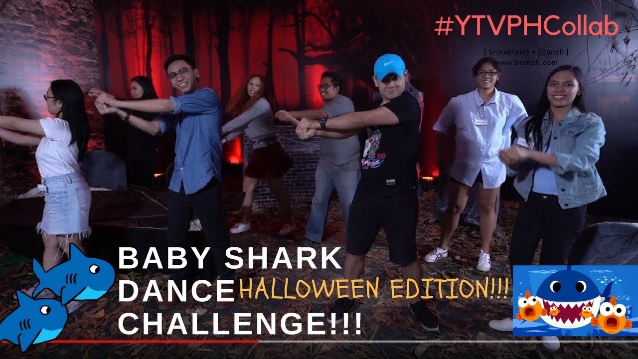 BABY SHARK DANCE CHALLENGE ft. YTVPH HALLOWEEN EDITION