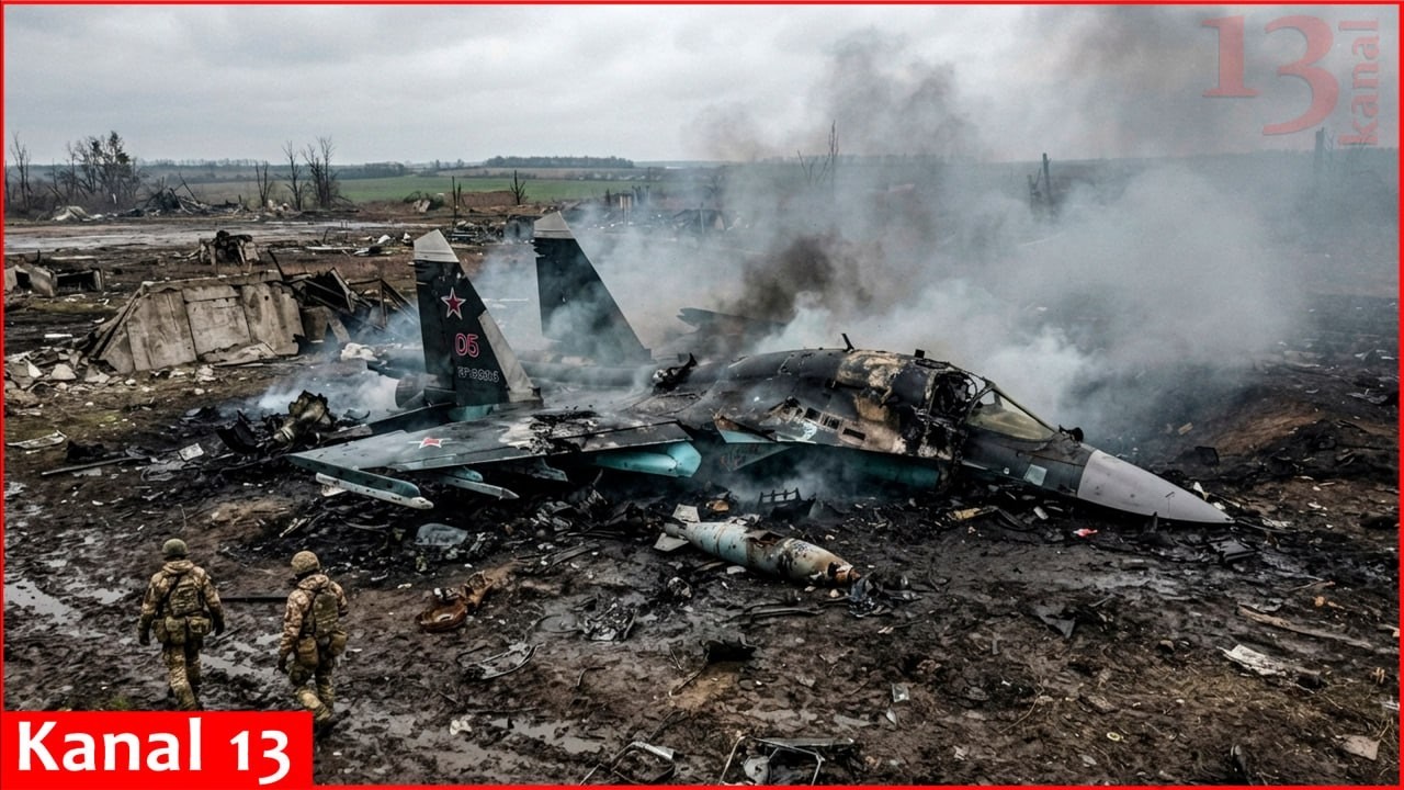 ВСУ сбили еще один российский бомбардировщик Су-34, бомбивший города КАБами