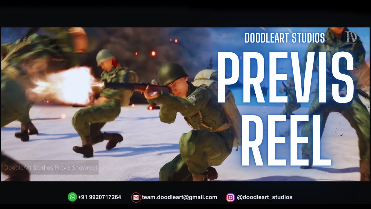 Doodleart Studios Action Previs