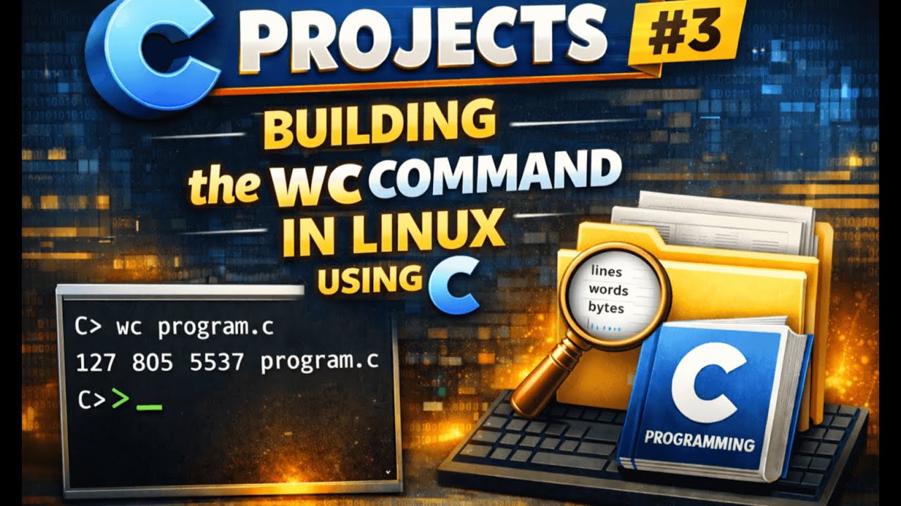 #3-C projects :building the wc command from scratch