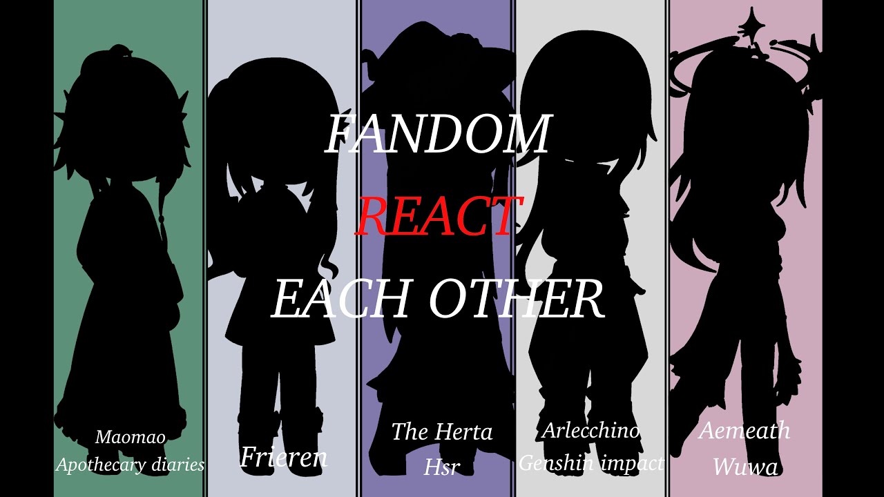 Fandoms react to each other | INTRODUCTION | (read desc) 2XX