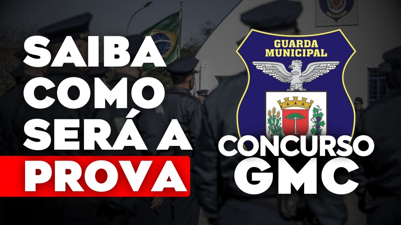 DIVISÃO DE QUESTÕES POR DISCIPLINA DIVULGADO PARA O CONCURSO DA GUARDA MUNICIPAL DE CURITIBA