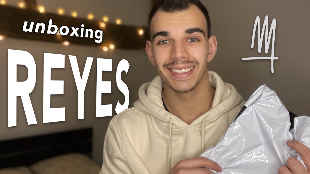 ASMR FR : Unboxing REYES 👕