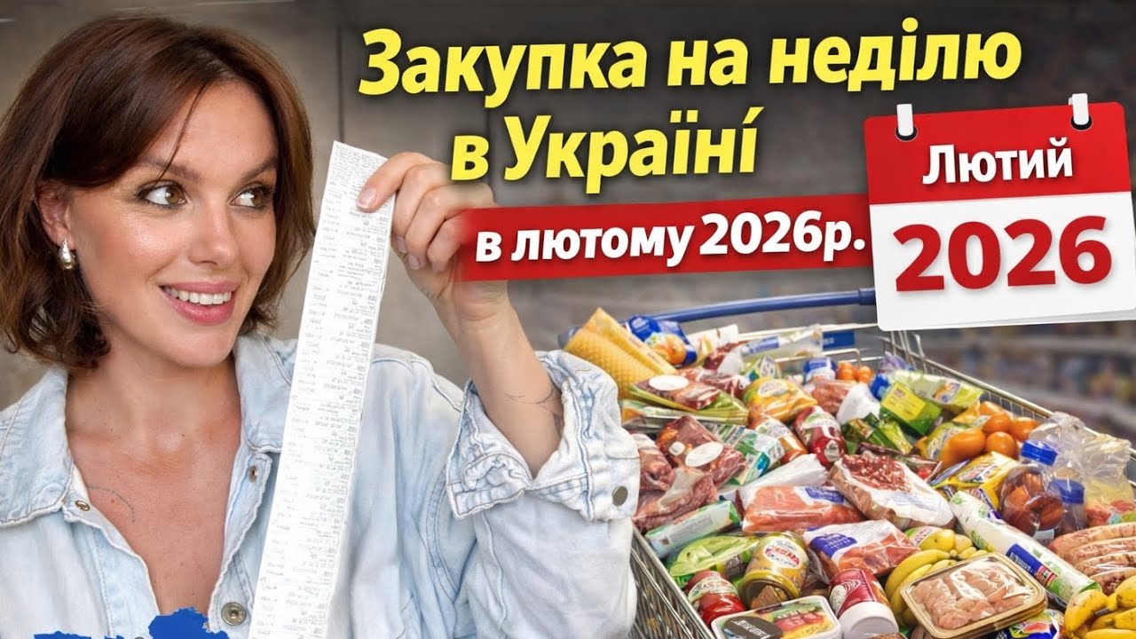 Закупка продуктів на тиждень в Україні | Реальні ціни 2026