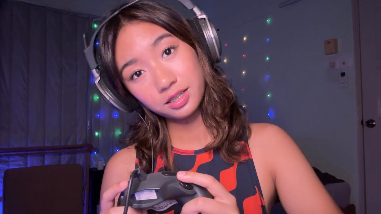 ASMR ~ Gamer Girl CRUSH Takes Care of You 💗