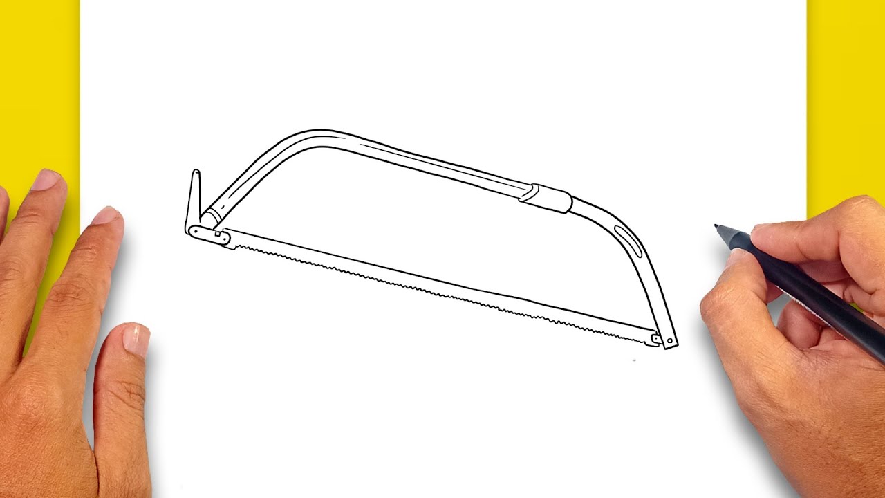 How to draw Bow Saw