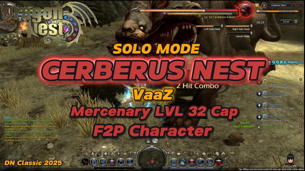 Mercenary Solo Cerberus Nest POV DN Classic 2025