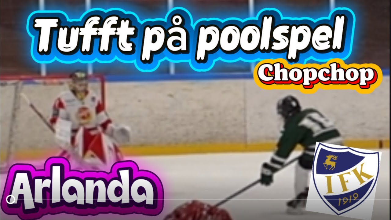 Tufft på poolspel i Arlanda, tar en för laget samt många mål och glädje.