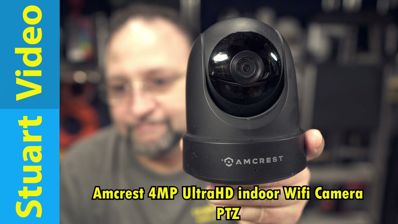 Amcrest 4MP UltraHD Indoor IP4M-1051B WIFI Camera PTZ