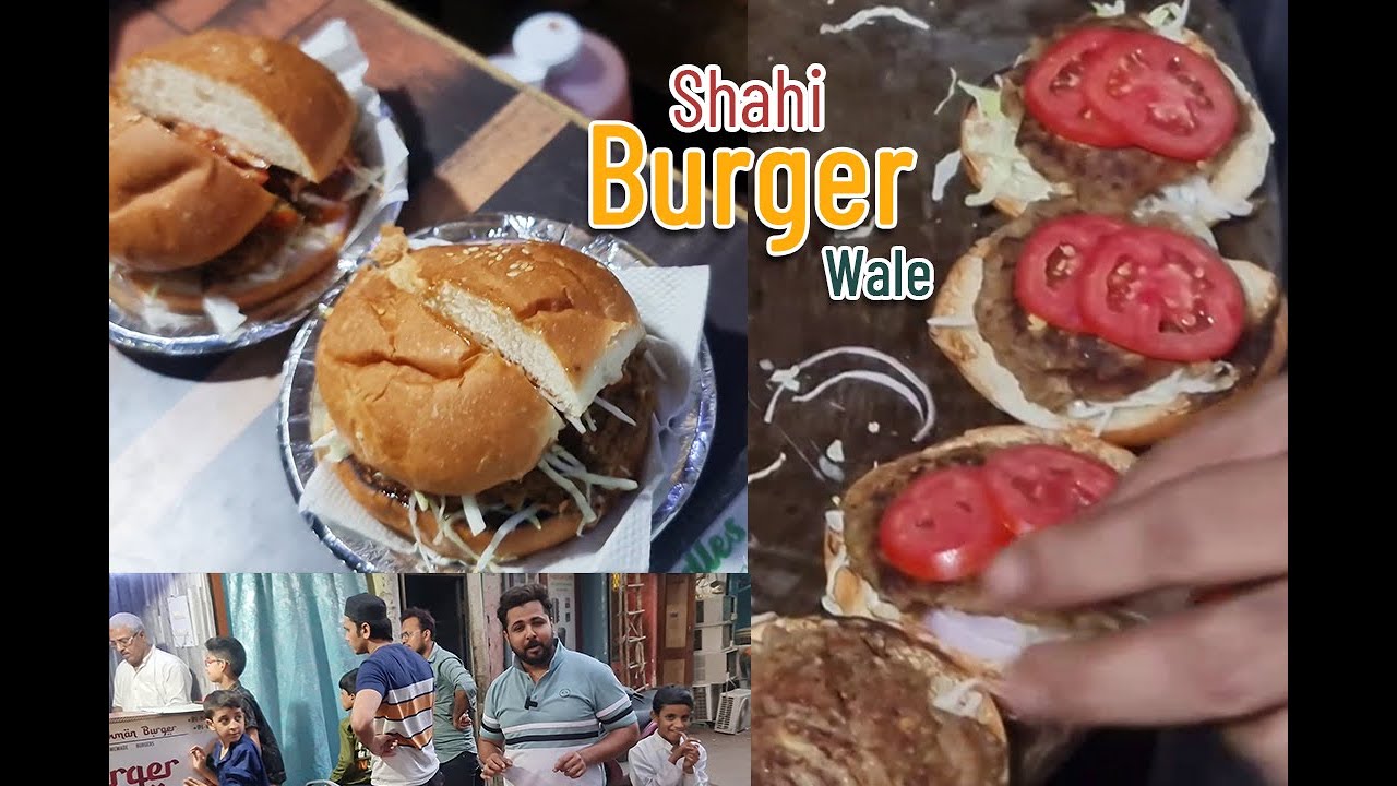 Hidden gem of old delhi | SHAHI BURGER | Street food of India