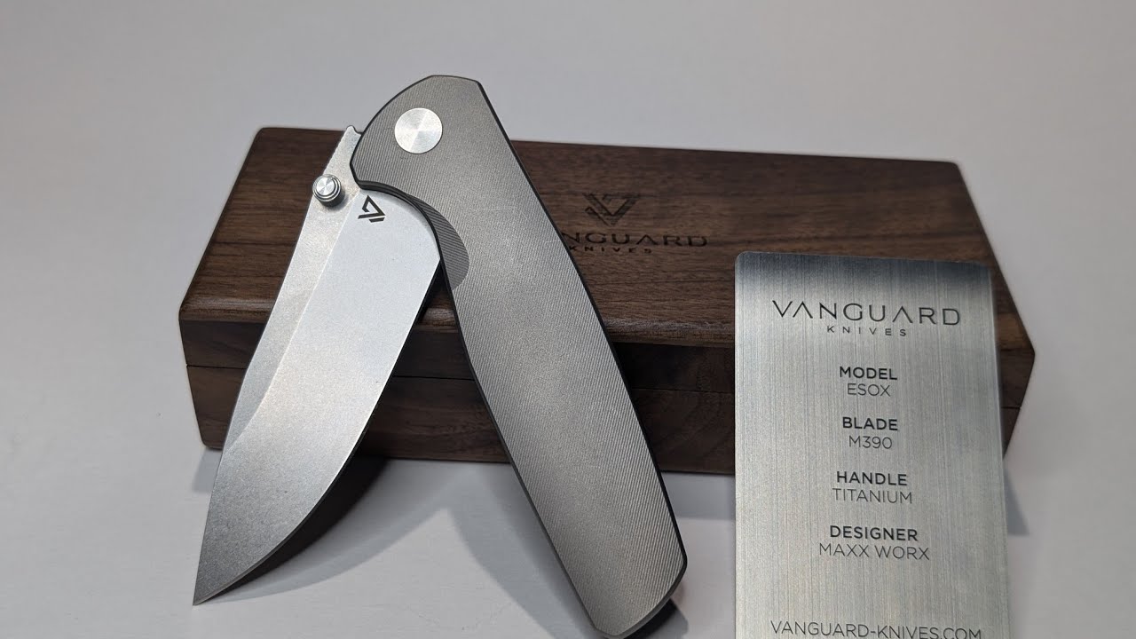 New knife company comes out swinging! | Vanguard Esox Review. #KnifeReview#EDCKnife#KnifeCommunity
