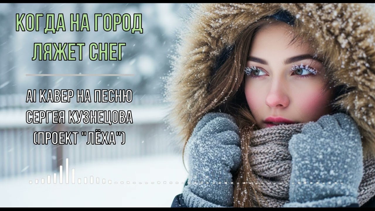 Когда на город ляжет снег (AI кавер на песню Сергея Кузнецова (проект 