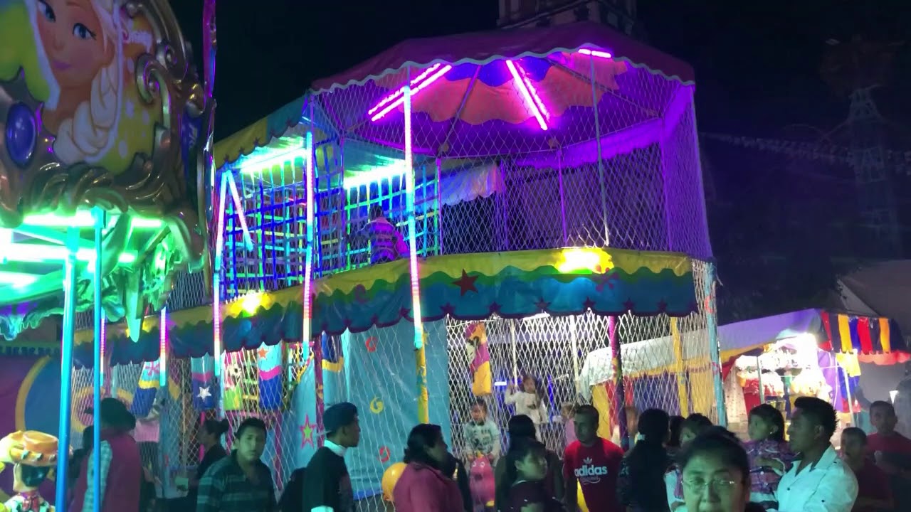 7 de diciembre 2018  quema de juegos pirotecnicos