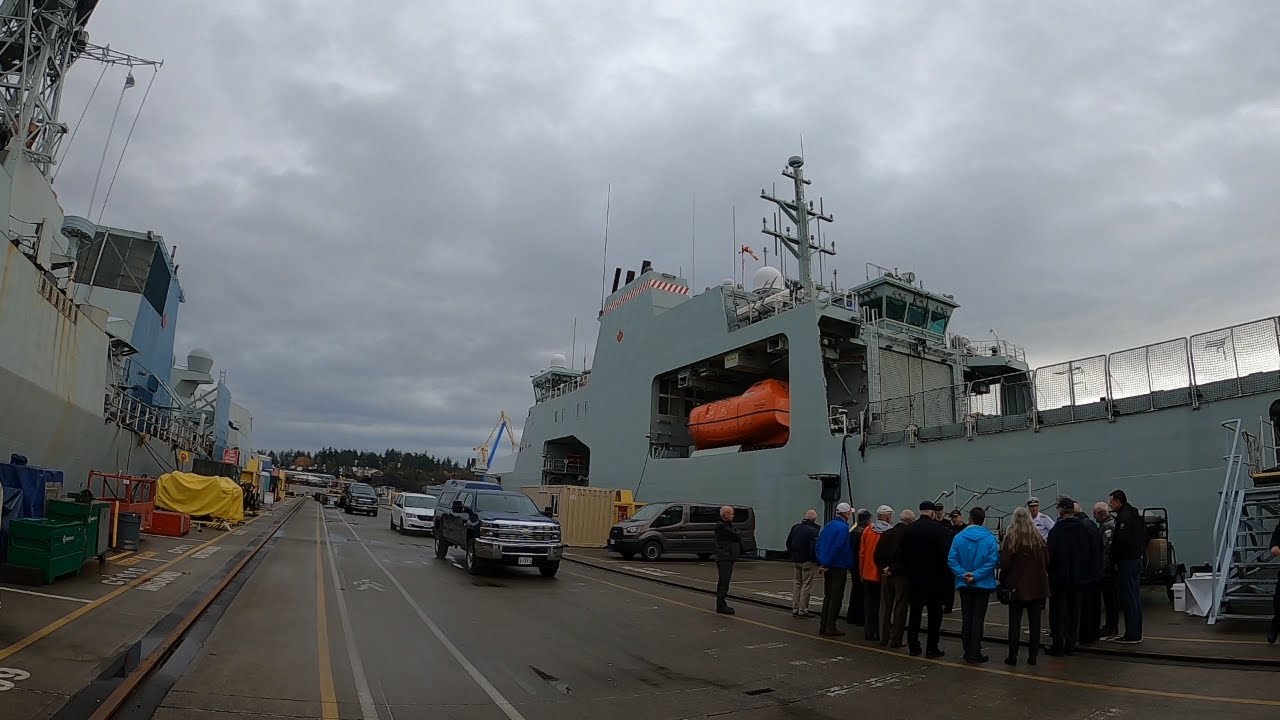 Tour of HMCS Harry Dewolf