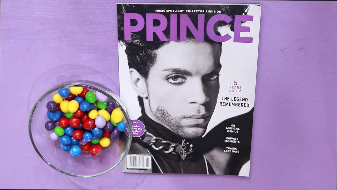 PRINCE PAGE FLIPPING ASMR RUSSELL STOVER CHOCOLATE CANDY COATED PEANUTS