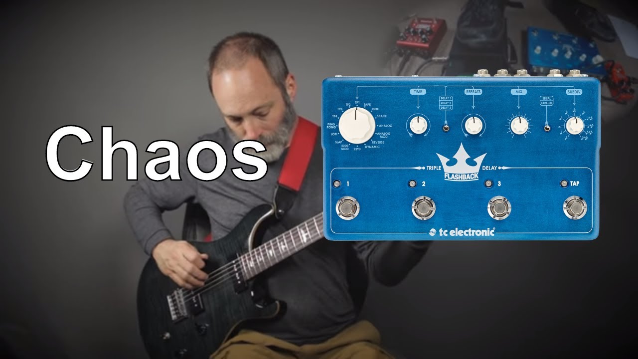 Angelic Chaos with the TC Electronic Flashback Triple Delay!