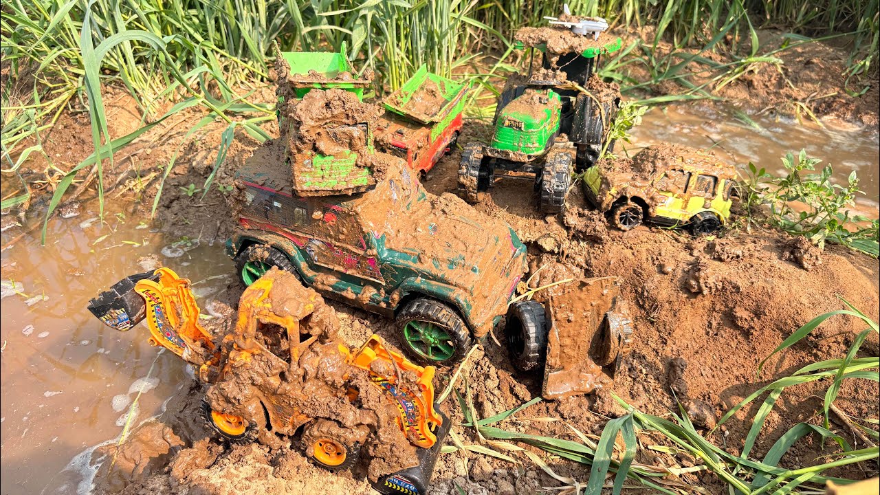 शैतानों का हमला😱mini tractor 🚜 || MahendraThar || kitchen || || mini car 🚗 || toy #jcb