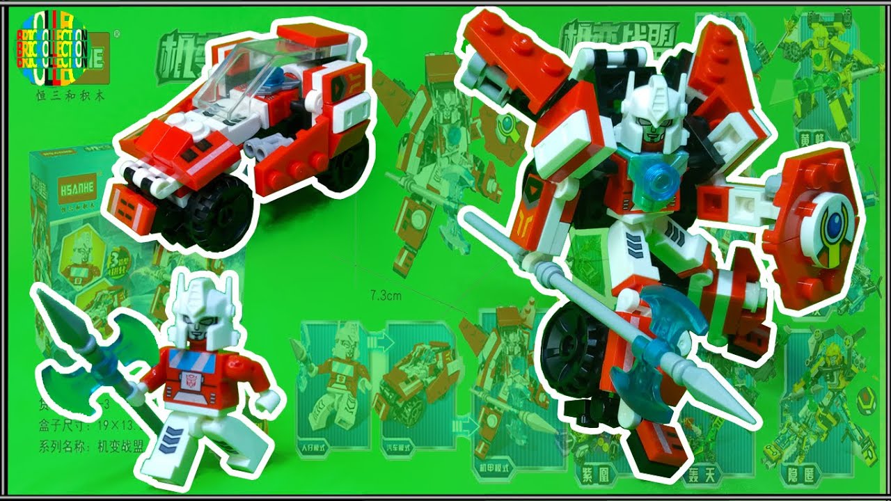 Transformers Ratchet Enhanced Minifigure LEGO Bricks Compatible │ Brickollection