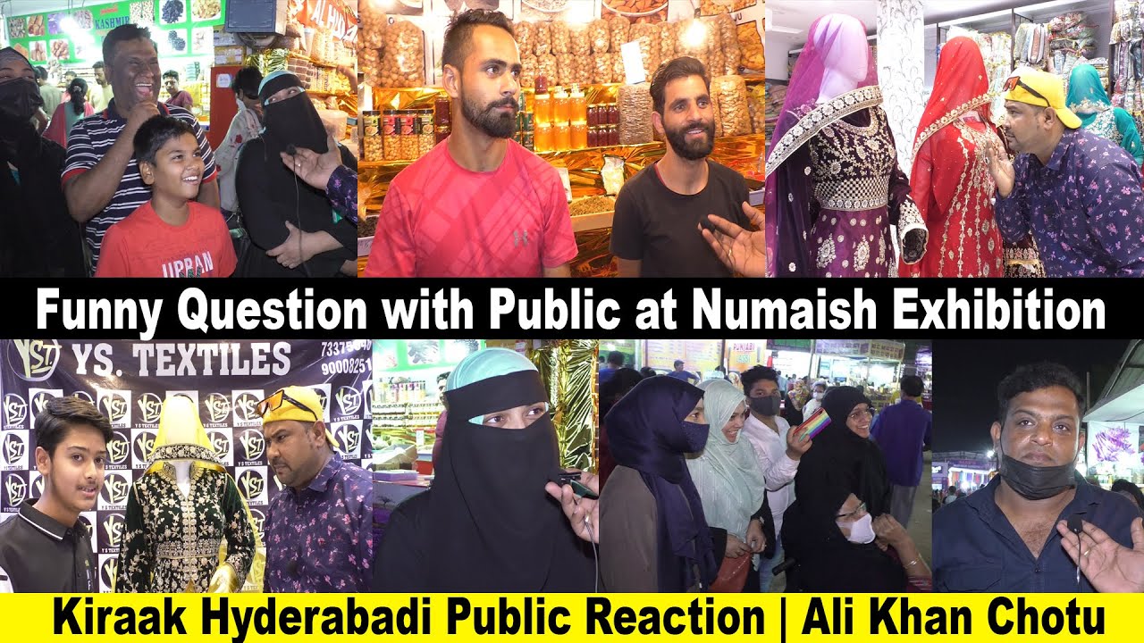 Very Funny Common Sense Question at Numaish Exhibition | Hyderabad Public Reaction | Ali Khan Chotu