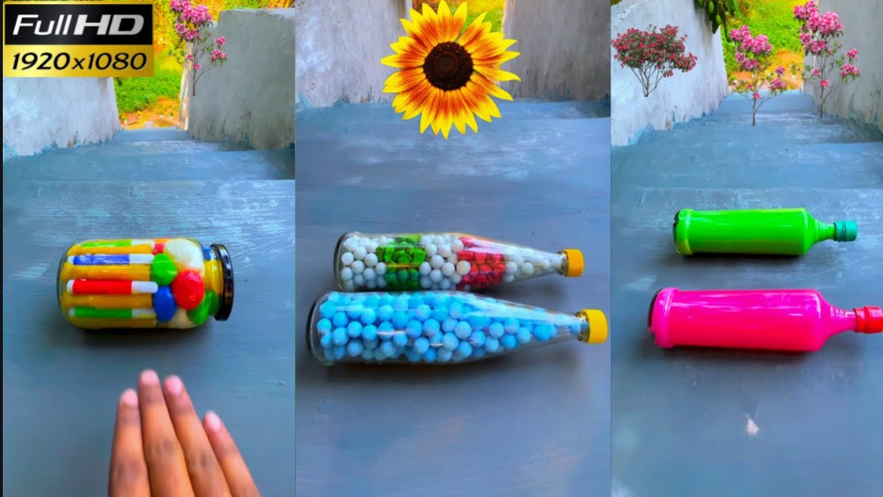 Breaking glass bottle ⚠️🔥 Crushing Crunchy & Soft Things #asmr #shorts #asmrsound #satisfyingvideo