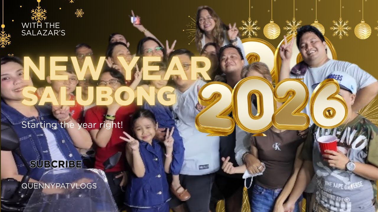 HELLO 2026 !!! Mga ganap bago ang SALUBONG