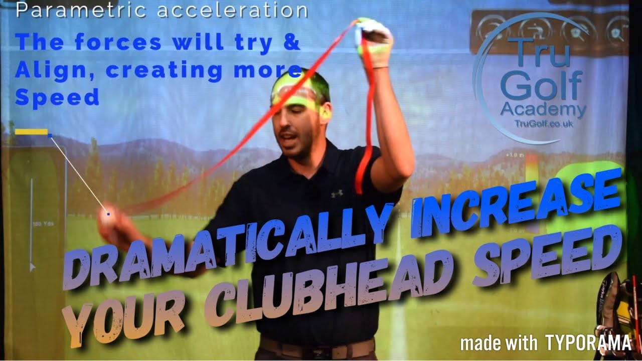 DRAMATICALLY INCREASE YOUR CLUBHEAD SPEED & CONSISTENCY OF STRIKE