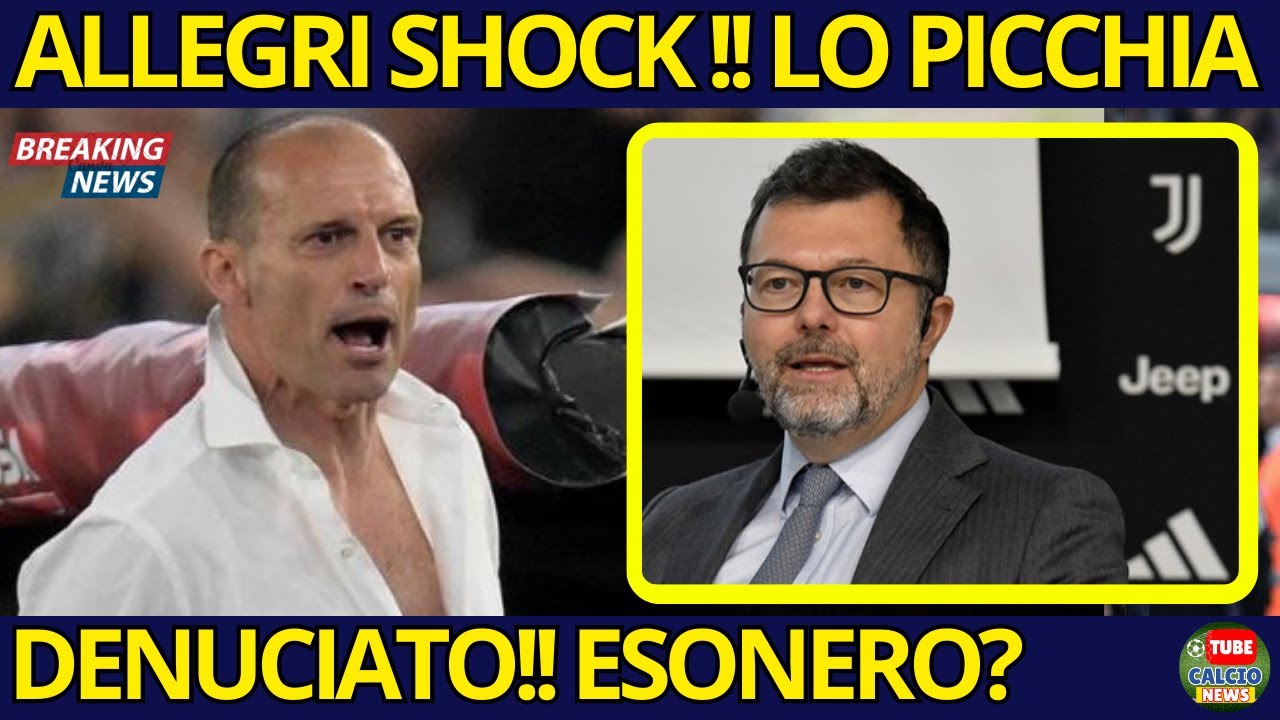 ALLEGRI IMPAZZITO!! INSULTI E MINACCE AL DIRETTORE TUTTOSPORT, DENUNCIATO!! | CALCIO NEWS