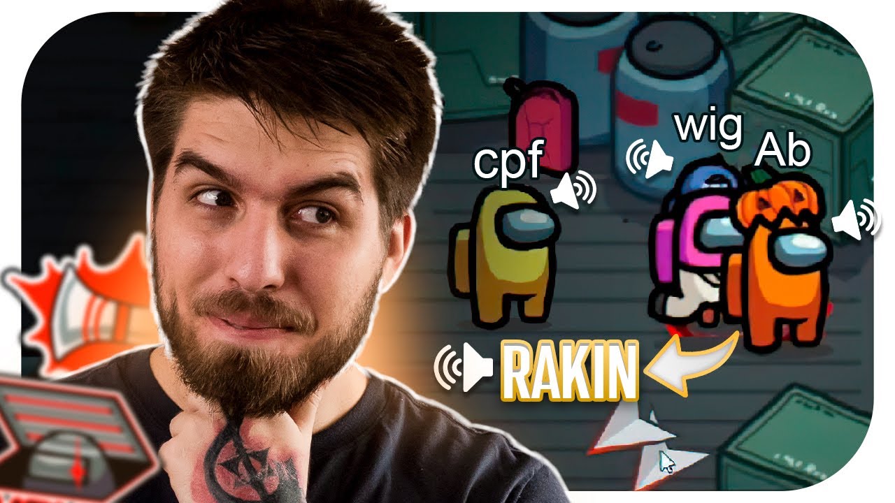 O ENGENHEIRO ESCUTA DENTRO DAS VENTS! | RAKIN NO AMONG US.