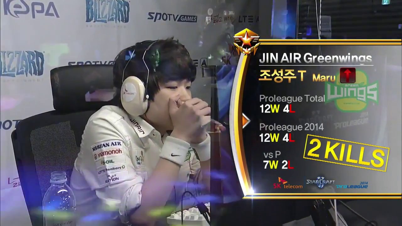 StarCraft 2  Pro League 2R  Set3  Final  Maru JIN AIR vs TAiLS MVP TvP  Gameplay