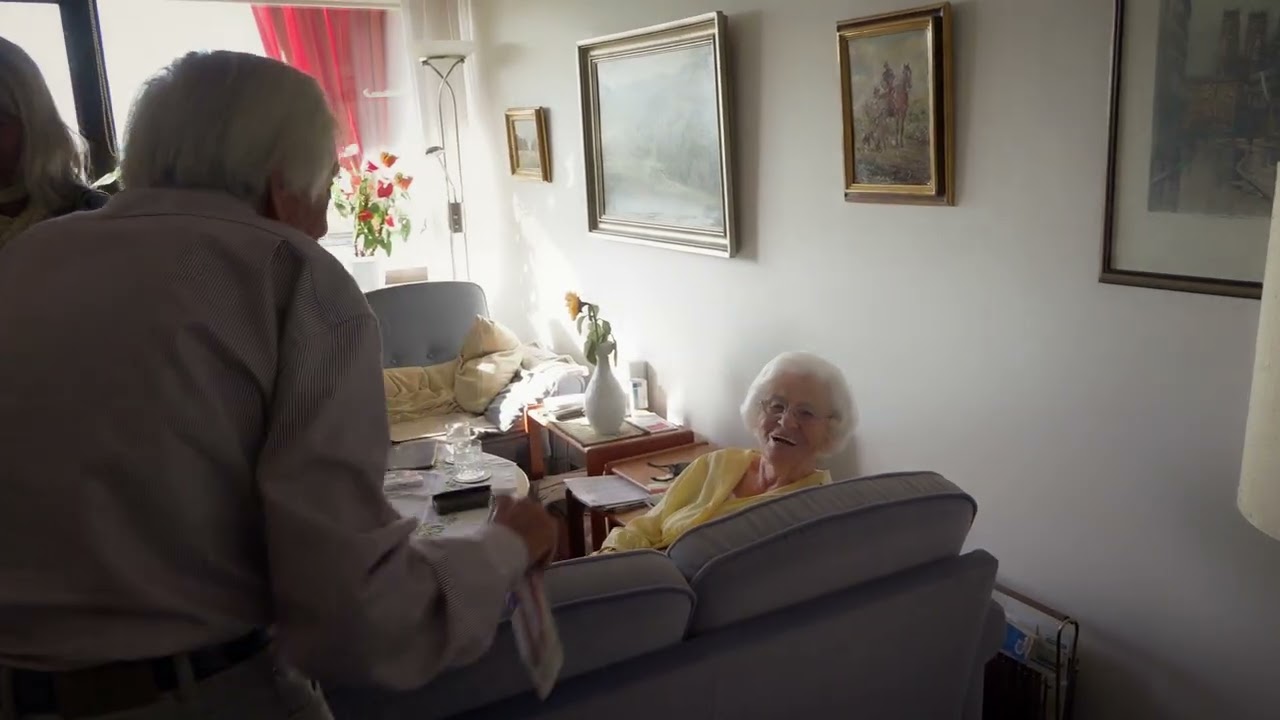 Mein Opa, Karin und ich