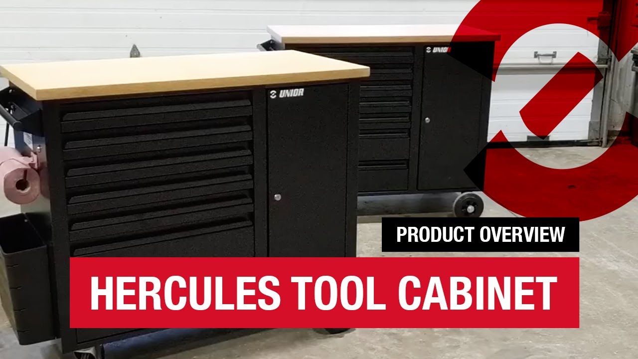 Unior 940H2 Hercules Rolling Tool Cabinet | PRODUCT OVERVIEW