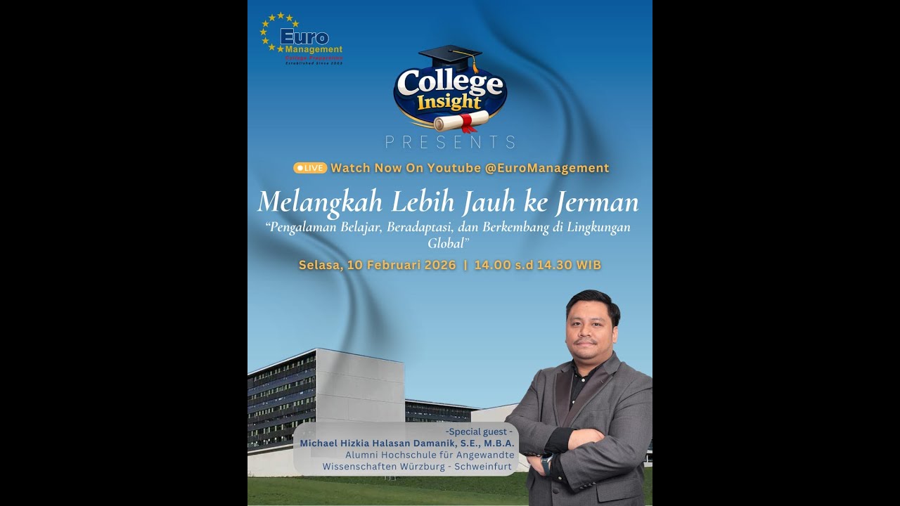 Melangkah Lebih Jauh ke JermanPengalaman Belajar, Beradaptasi dan berkembang di Lingkungan Global.