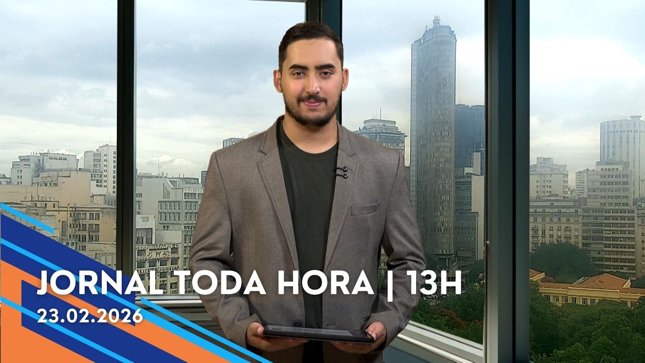 Jornal Toda Hora | 13H | Segunda-feira (23/Fev/2026)
