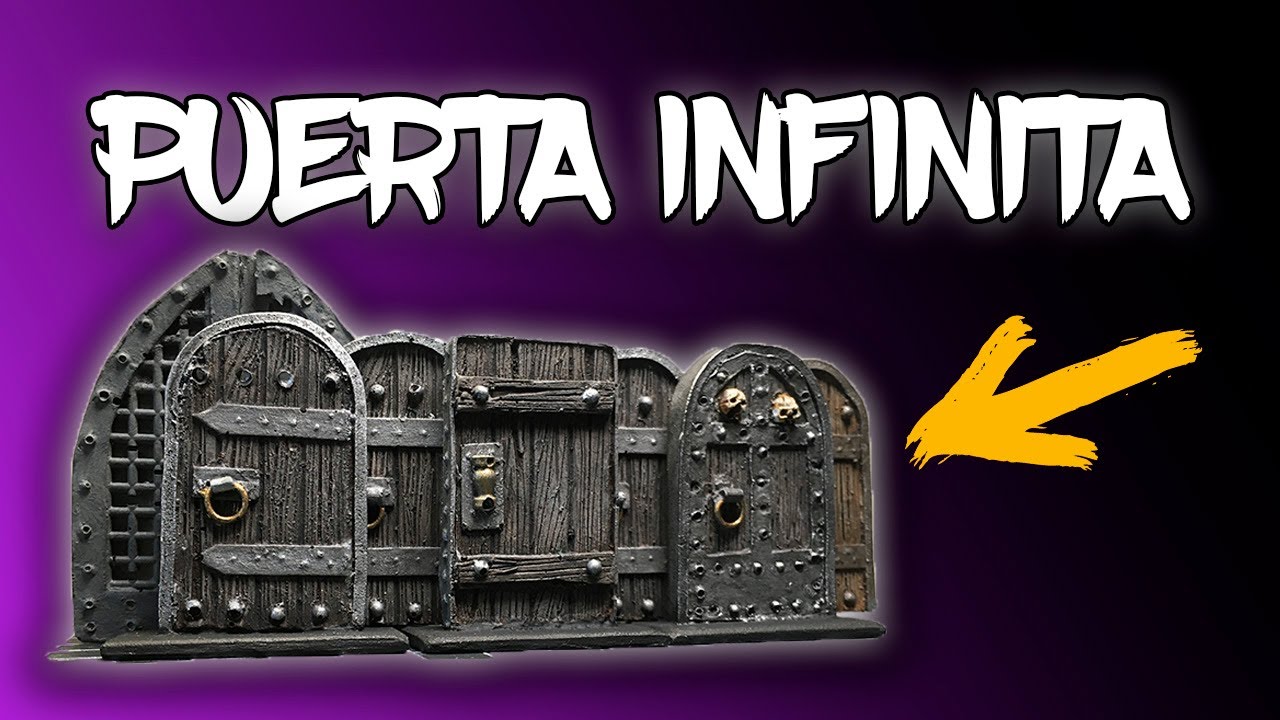 PUERTAS para D&D 🚪 [Moldes Silicona // Copias Resina]