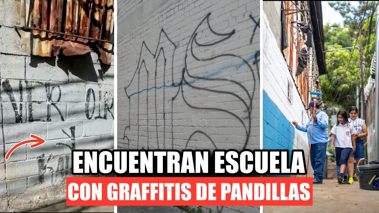 MAREROS fueron a MANCHAR una ESCUELA 😱 LA MINISTRA KARLA, encontr&oacute; GRAFFITIS de PANDILLA