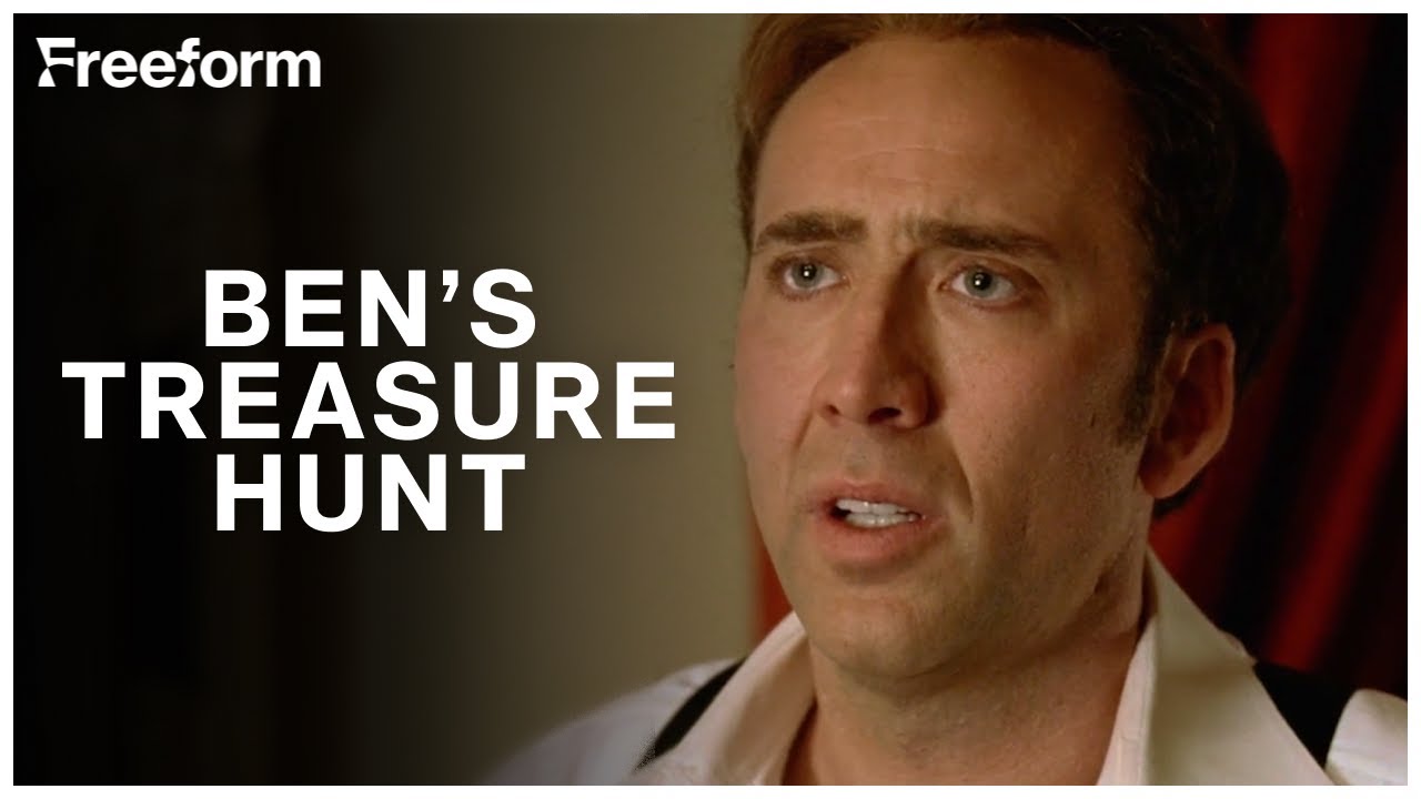 Benjamin (Nicolas Cage) Uncovers a Hidden Clue | National Treasure | Freeform