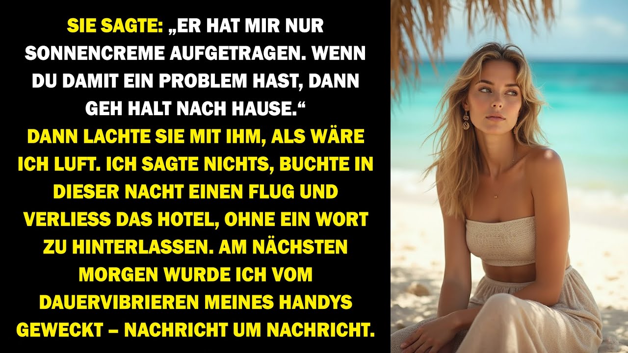 SIE SAGTE: „DANN GEH NACH HAUSE.“ – ALSO GING ICH. UND ICH KAM NIE WIEDER ZURÜCK.