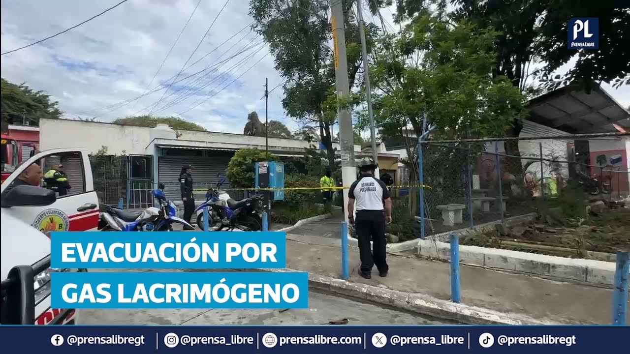 Caos y miedo en Mixco: ataque con gas lacrimógeno cerca de mercado y colegio