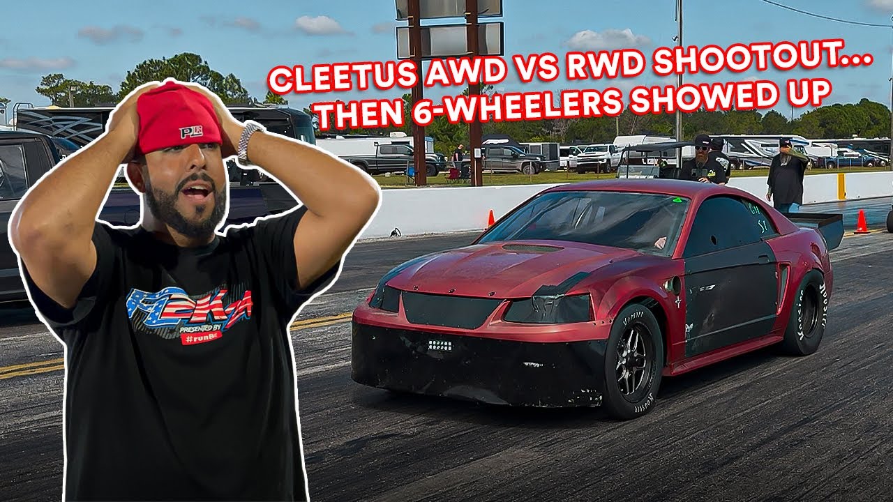 Перестрелка между Cleetus AWD и RWD! За кулисами | Большие сюрпризы | Огромный приз!