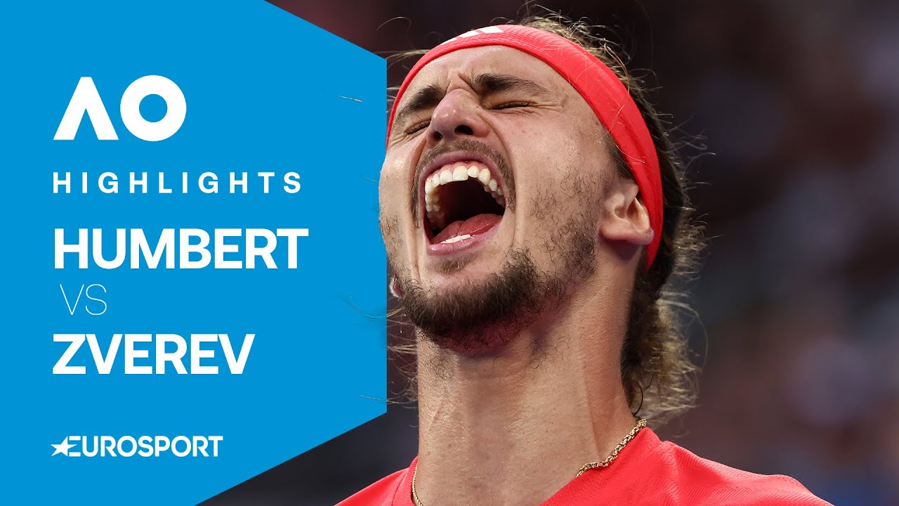 Ugo Humbert vs Alexander Zverev | Round Four | Australian Open 2025 Extended Highlights 🇦🇺