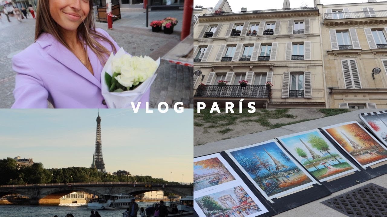 VLOG París | Subimos a la Torre Eiffel, vamos a Disney, paseo en barco por el Sena, Louvre...