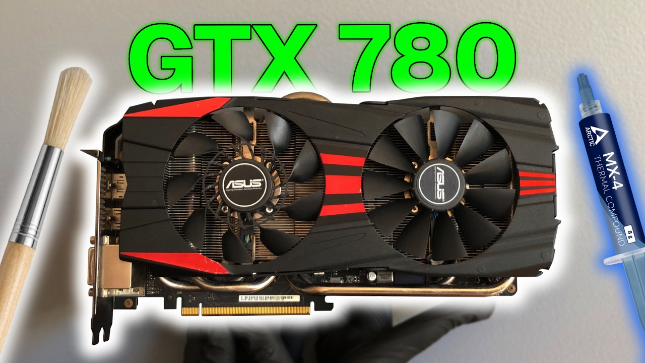 ASUS GTX 780 Teardown, Clean & Repaste | Temperature Results