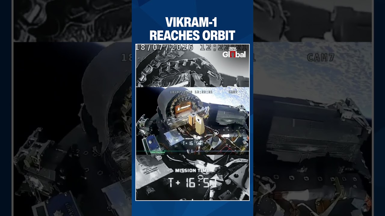 India's First Private Rocket Vikram-1 Successfully Reaches Orbit | ISRO and Skyroot Create History