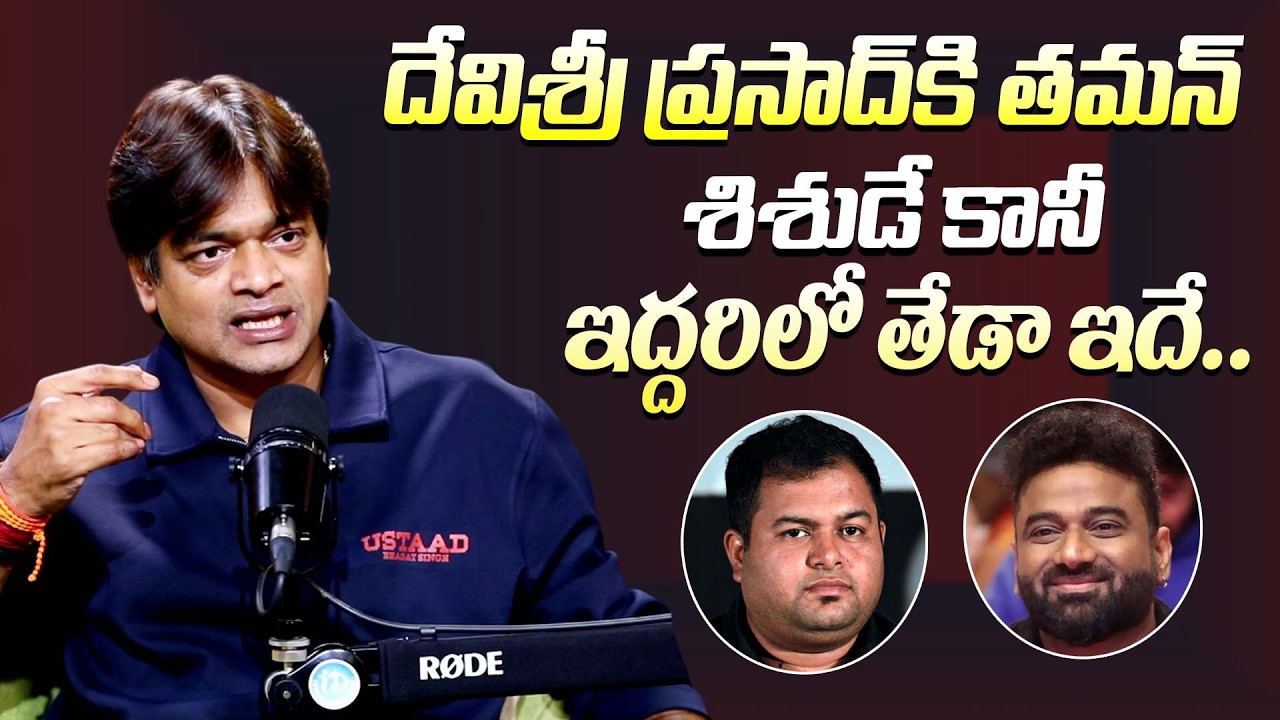 వాళ్ళిద్దరిలో తేడా ఇదే || Director Harish Shankar Shocking Comments On SS Thaman & Devi Sri Prasad