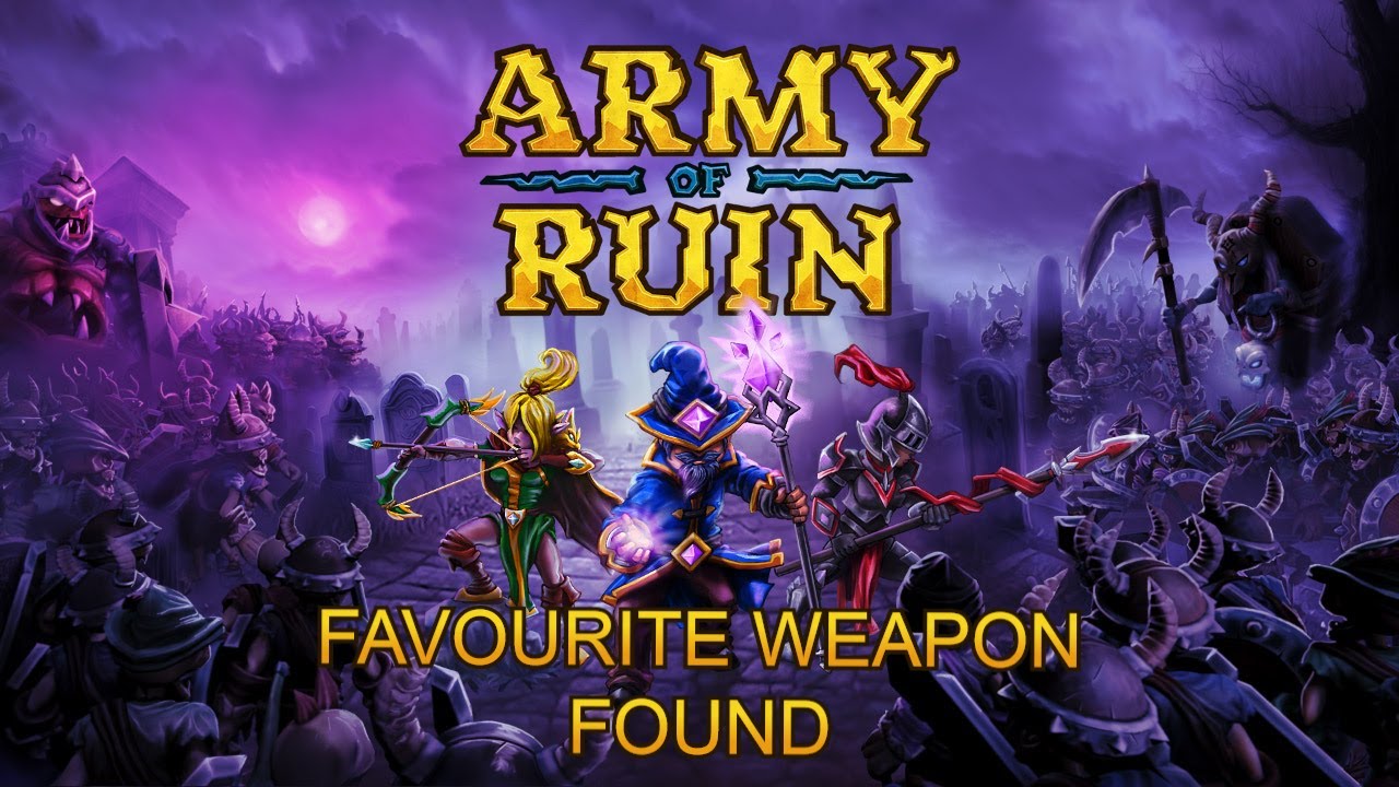 Could this be The Best WEAPON in game? | Army of Ruins