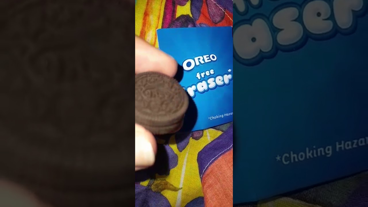 Oreo free eraser #shorts