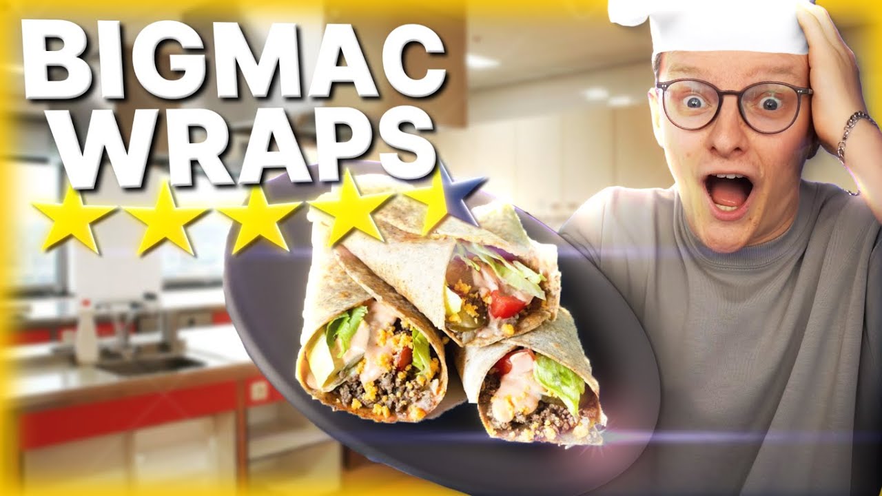 Ich koche die LECKERSTEN BIG MAC WRAPS von TikTok! 😱😋