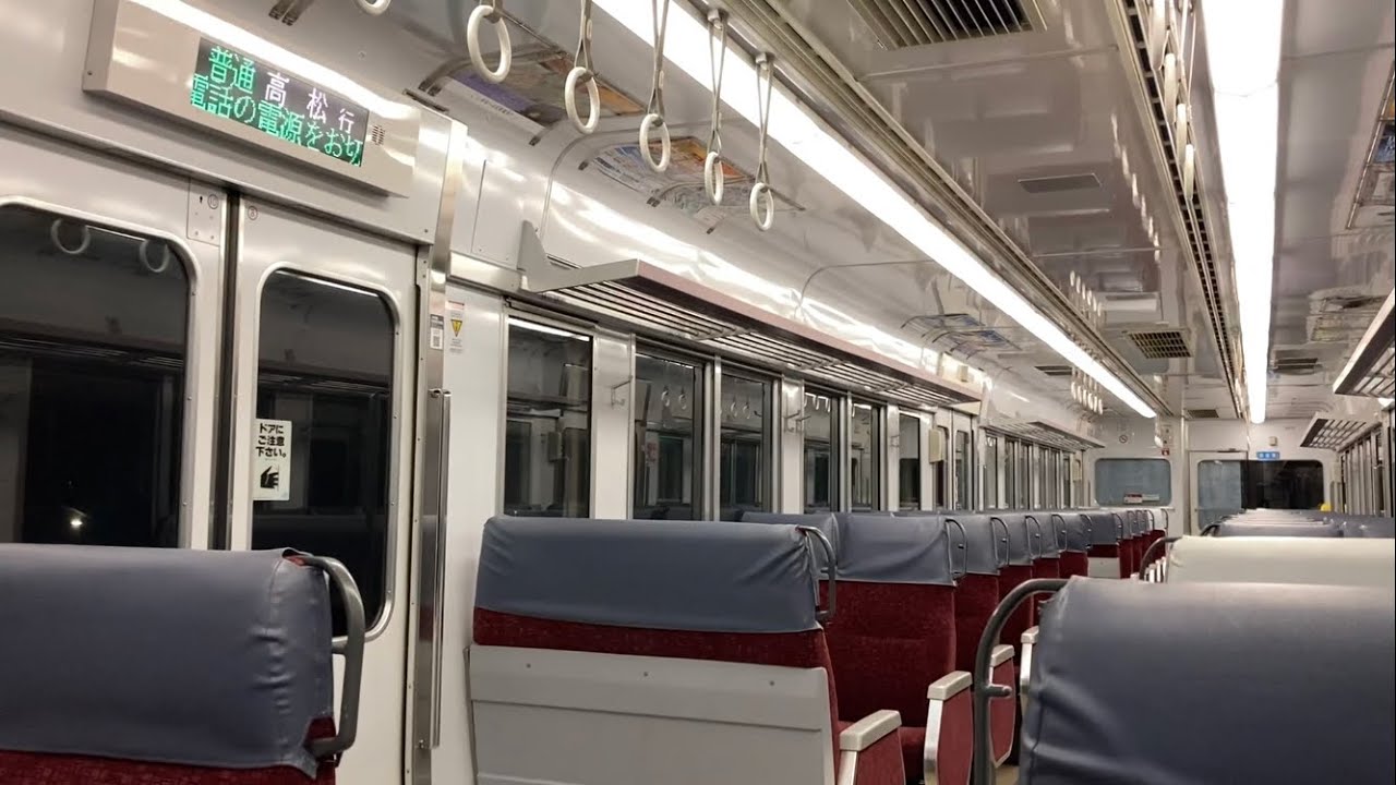 【東芝GTO】JR四国6000系6001,6002編成走行音 / JR-6000 sound