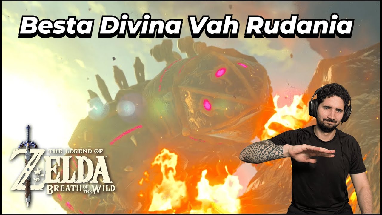 Zelda: Breath of the Wild - Libertando a Besta Divina Vah Rudania