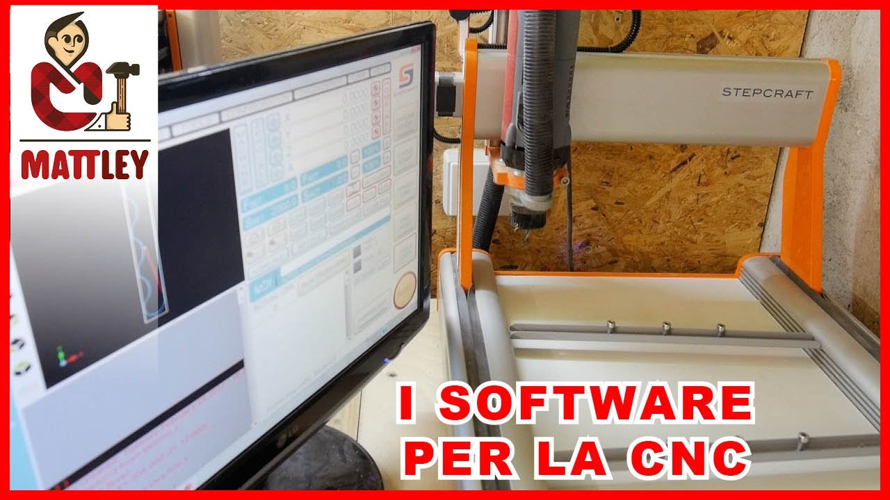 Quali software utilizzare nella CNC Stepcraft ?